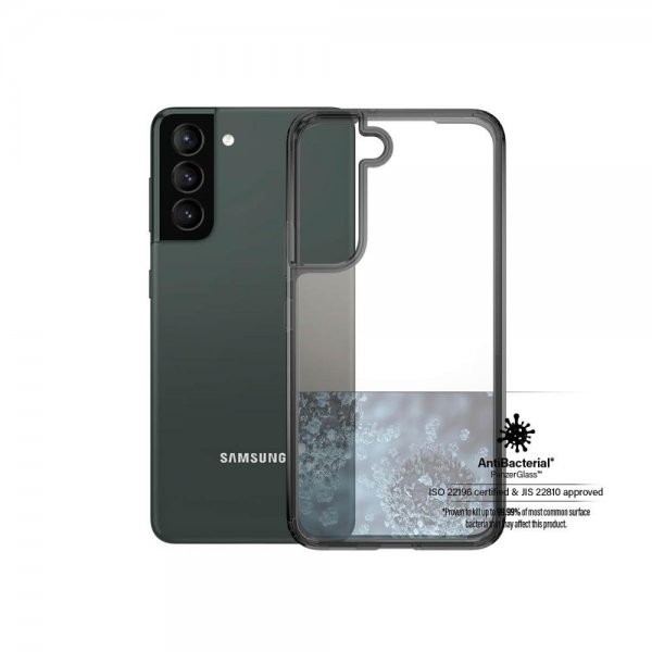 PanzerGlass Samsung Galaxy S22 Plus Suojakuori HardCase Crystal Black