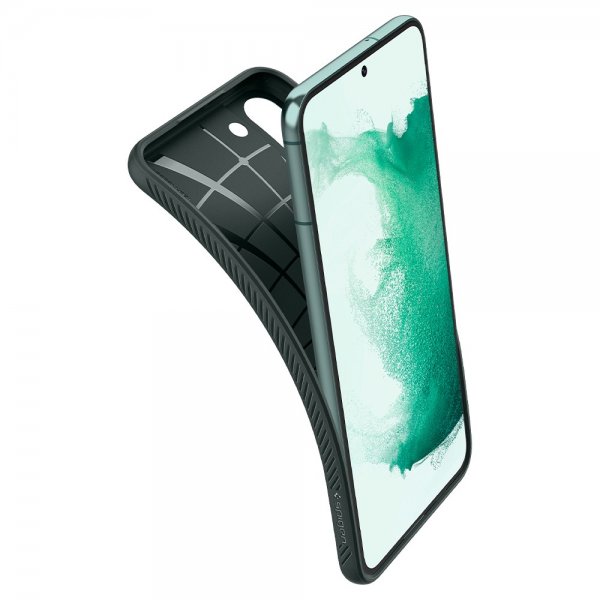 Spigen Samsung Galaxy S22 Plus -suojakuori Liquid Air Abyss Green