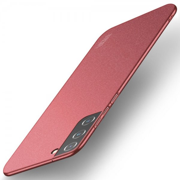 Mofi Samsung Galaxy S22 Plus -suojakuori, mattapintainen, punainen