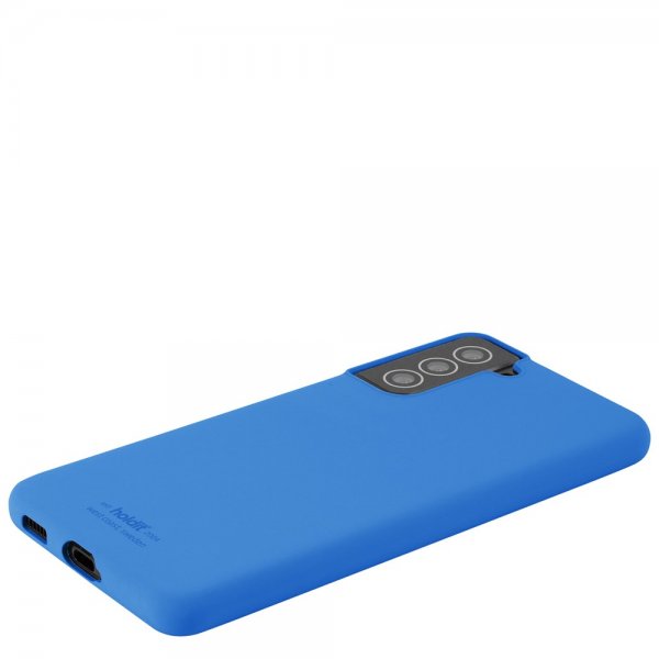 holdit Samsung Galaxy S22 Plus -silikonikuori, Sky Blue