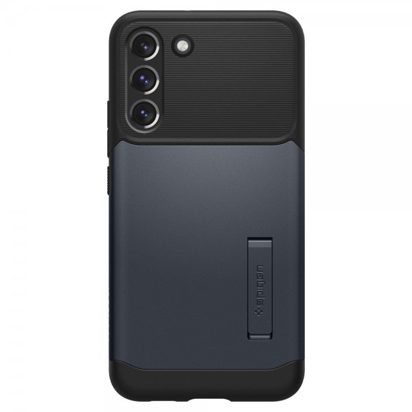 Spigen Samsung Galaxy S22 Plus Slim Armor -suojakuori, Metal Slate