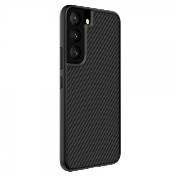 Nillkin Samsung Galaxy S22 Plus -kuori, Synthetic Fiber, musta