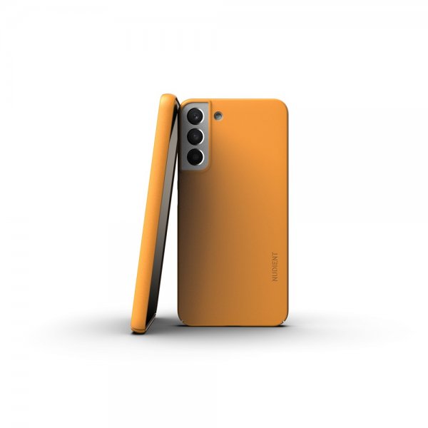 Nudient Samsung Galaxy S22 Plus -ohut kotelo V3 Saffron Yellow