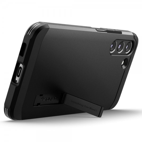 Spigen Samsung Galaxy S22 Plus Suojakuori Tough Armor Musta