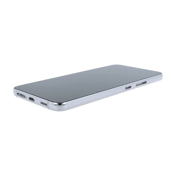 Samsung Galaxy S22 Plus näyttö ja LCD-paneeli, alkuperäinen – valkoinen/beige/sininen