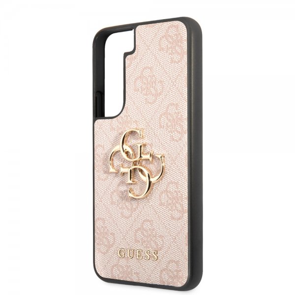 Guess Samsung Galaxy S22 Kuoret 4G Logo Pinkki