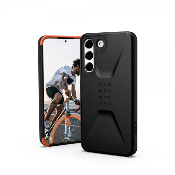 Urban Armor Gear (UAG) Samsung Galaxy S22 Kuori Civilian Musta