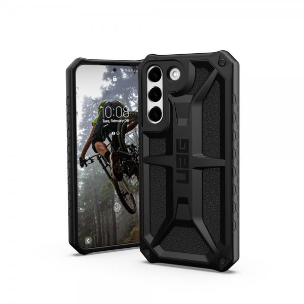 Urban Armor Gear (UAG) Samsung Galaxy S22 -suojakuori Monarch, musta