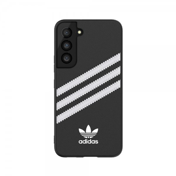Adidas Samsung Galaxy S22 Kuori Muotoiltu Kotelo PU Musta Valkoinen