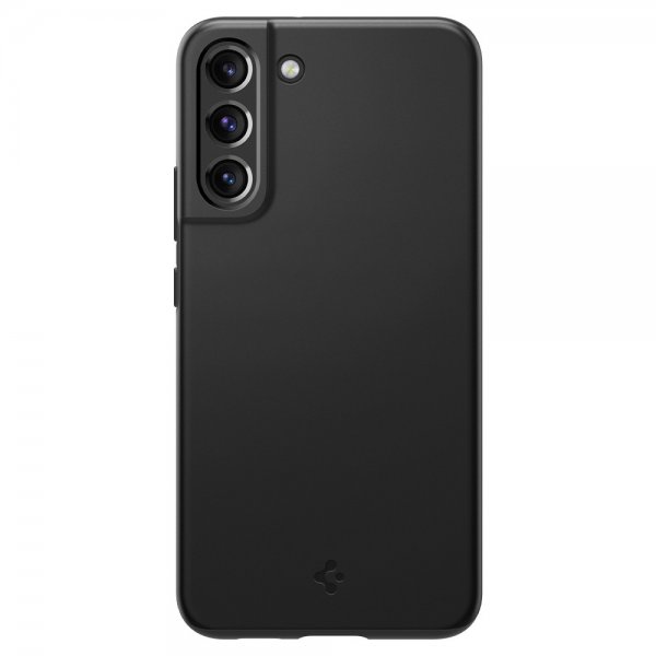 Spigen Samsung Galaxy S22 Thin Fit -suojakuori, musta