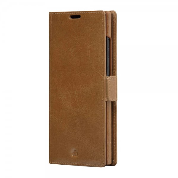 dbramante1928 Samsung Galaxy S22 Ultra Fodral Lynge Irrotettava Kuori Tan