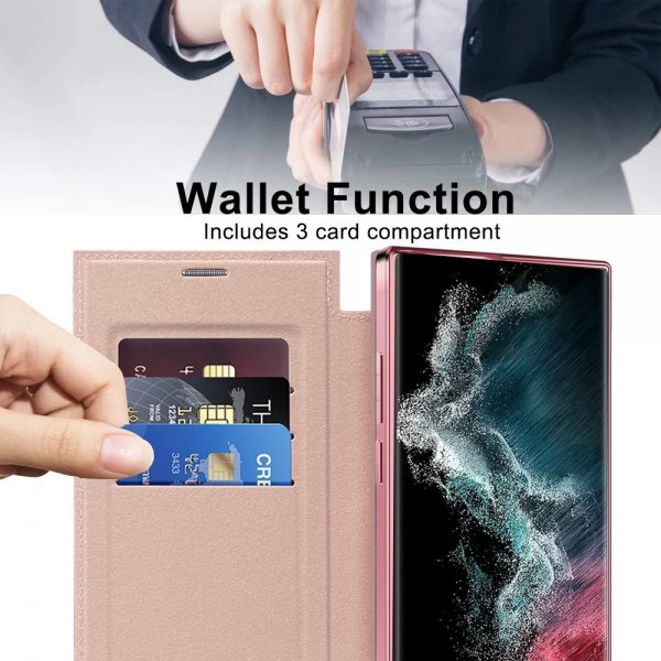 Samsung Galaxy S22 Ultra MagSafe-kotelo, pinkki