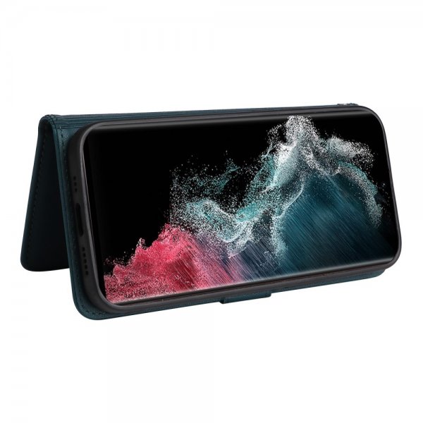 Betopnice Samsung Galaxy S22 Ultra Kotelo irrotettavalla kuorella 005 Sininen