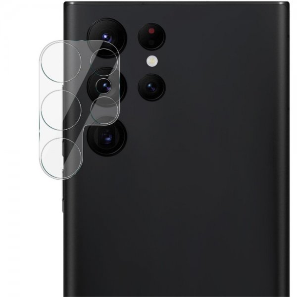 Imak Samsung Galaxy S22 Ultra Kameran Suojalasi Karkaistu Lasi