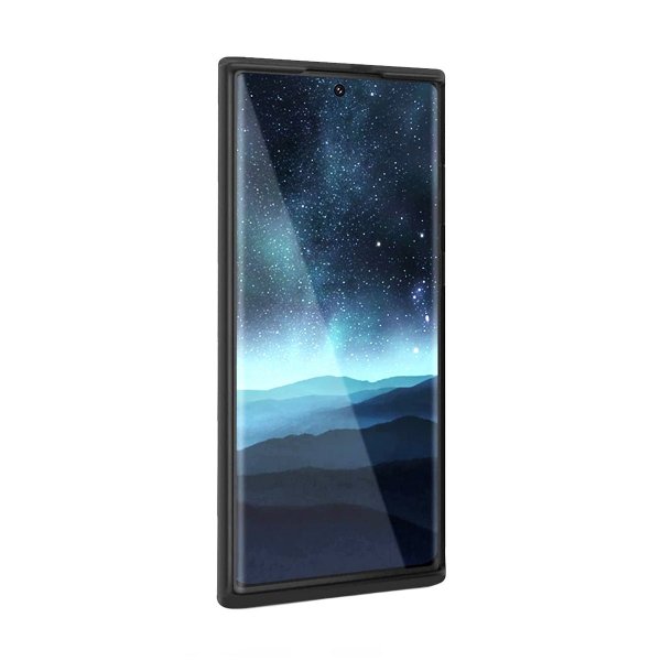 Rvelon Samsung Galaxy S22 Ultra Silikonikuori Musta