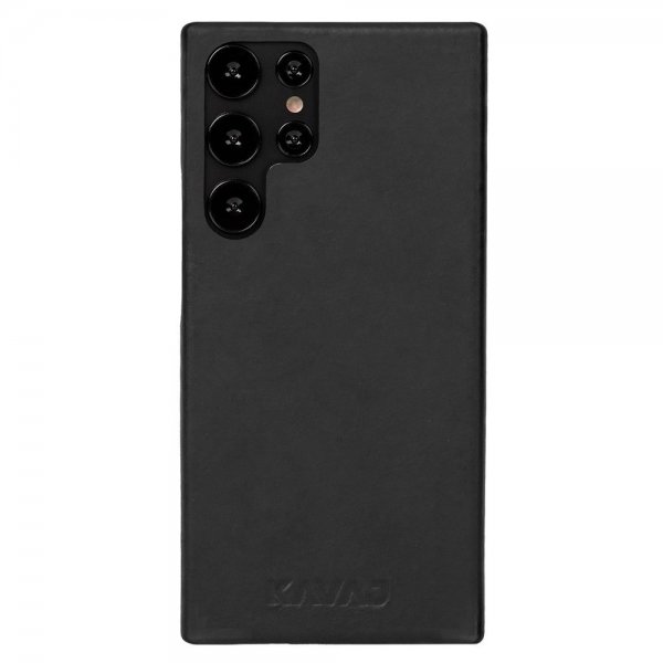 KAVAJ Samsung Galaxy S22 Ultra Suojakuori Boston Musta