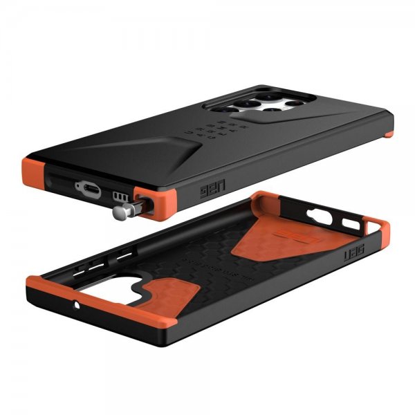 Urban Armor Gear (UAG) Samsung Galaxy S22 Ultra Suojakuori Civilian Musta