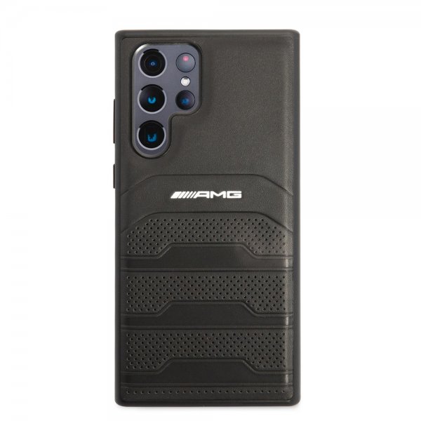 AMG Samsung Galaxy S22 Ultra kuoret kohokuvioitu Musta