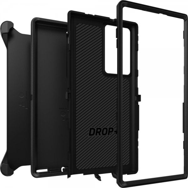 Otterbox Samsung Galaxy S22 Ultra -suojakuori Defender, musta