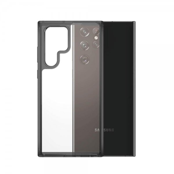 PanzerGlass Samsung Galaxy S22 Ultra kuori HardCase Crystal Black