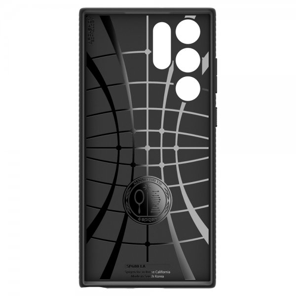 Spigen Samsung Galaxy S22 Ultra Suojakuori Liquid Air Matte Black
