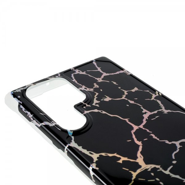 Samsung Galaxy S22 Ultra Kuori Marmori Musta