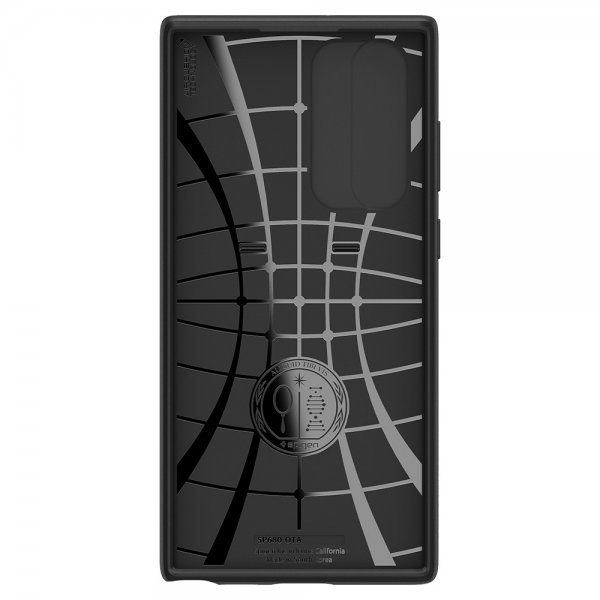 Spigen Samsung Galaxy S22 Ultra -kuori Optik Armor, musta