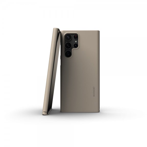 Nudient Samsung Galaxy S22 Ultra Skal Thin Case V3 Clay Beige