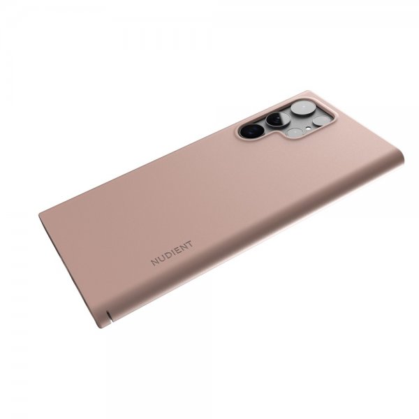 Nudient Samsung Galaxy S22 Ultra Ohut Kuori V3 Dusty Pink