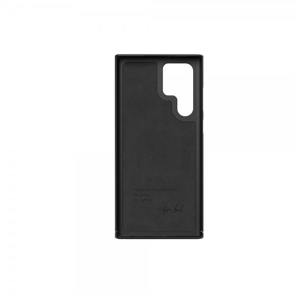 Nudient Samsung Galaxy S22 Ultra Kuori Thin Case V3 Ink Black