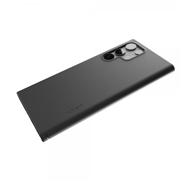 Nudient Samsung Galaxy S22 Ultra Kuori Thin Case V3 Ink Black