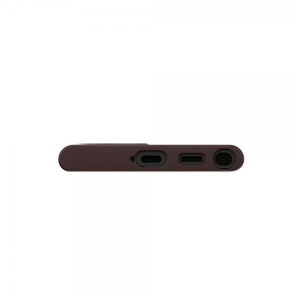 Nudient Samsung Galaxy S22 Ultra Ohut Kuori V3 Sangria Red