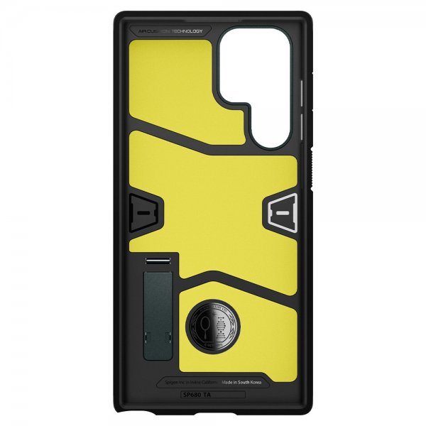 Spigen Samsung Galaxy S22 Ultra -suojakuori Tough Armor Abyss Green