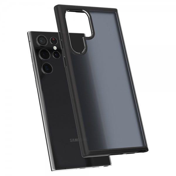 Spigen Samsung Galaxy S22 Ultra -suojakuori Ultra Hybrid Frost Black