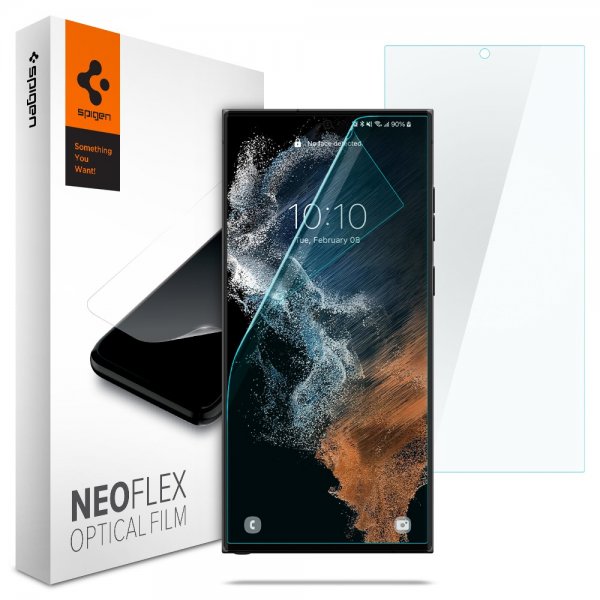 Spigen Samsung Galaxy S22 Ultra Näytönsuoja Neo Flex 2-pakkaus