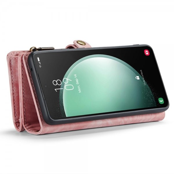 CaseMe Samsung Galaxy S23 FE Kotelo 008 Series Irrotettava Kuori Ruusu