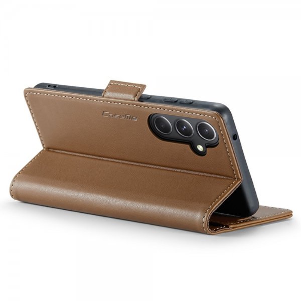 CaseMe Samsung Galaxy S23 FE Kotelo 023 Series Ruskea