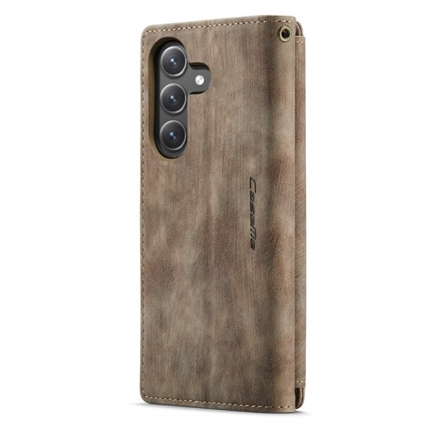 CaseMe Samsung Galaxy S23 FE Fodral C30 Series Ruskea