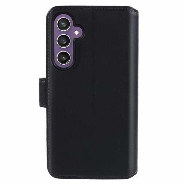 Nordic Covers Samsung Galaxy S23 FE Kotelo Essential Leather Raven Black