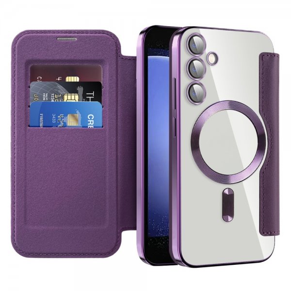 Samsung Galaxy S23 FE MagSafe-kuori, violetti