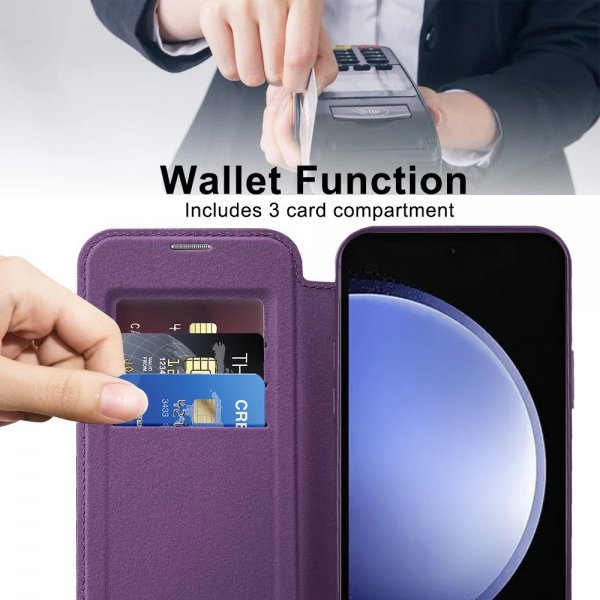 Samsung Galaxy S23 FE MagSafe-kuori, violetti