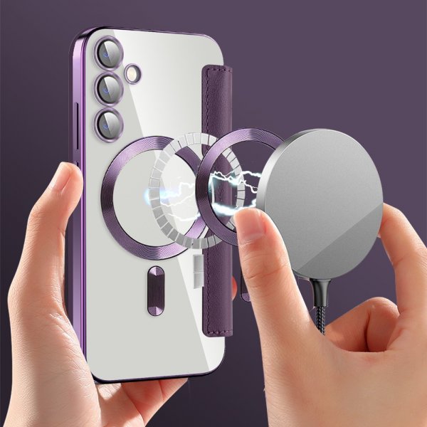 Samsung Galaxy S23 FE MagSafe-kuori, violetti