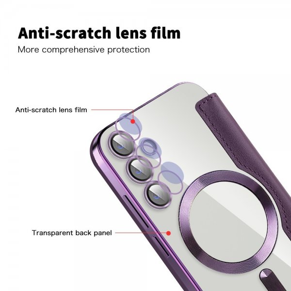 Samsung Galaxy S23 FE MagSafe-kuori, violetti