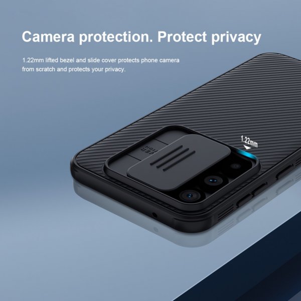 Nillkin Samsung Galaxy S23 FE Kuori CamShield Pro Musta