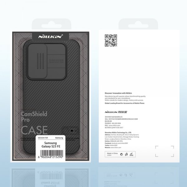 Nillkin Samsung Galaxy S23 FE Kuori CamShield Pro Musta