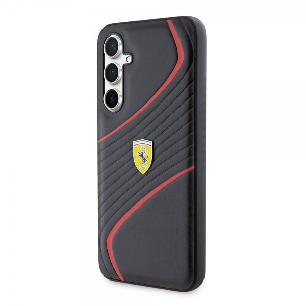 Ferrari Samsung Galaxy S23 FE Kuoret Carbon Twist Musta
