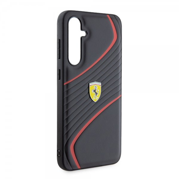 Ferrari Samsung Galaxy S23 FE Kuoret Carbon Twist Musta
