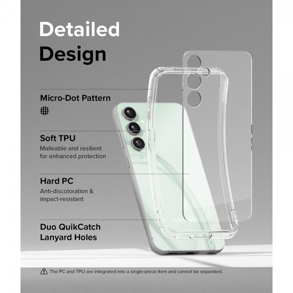 Ringke Samsung Galaxy S23 FE Kuori Fusion Clear