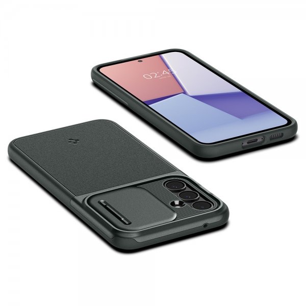 Spigen Samsung Galaxy S23 FE Kuori Optik Armor Abyss Green