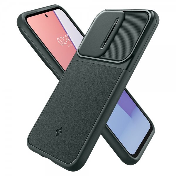 Spigen Samsung Galaxy S23 FE Kuori Optik Armor Abyss Green